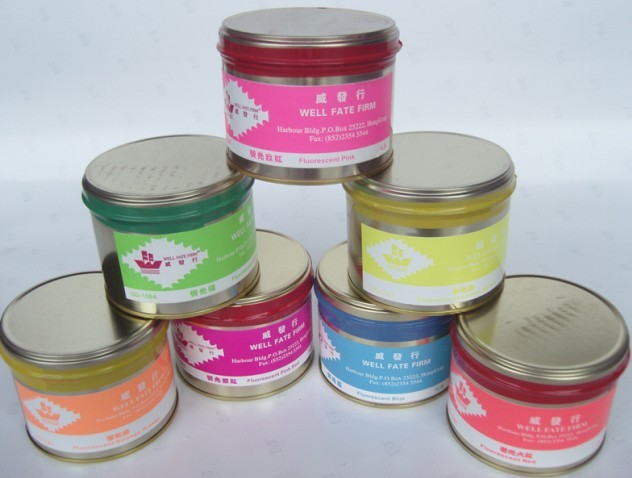 美国威发行荧光油墨