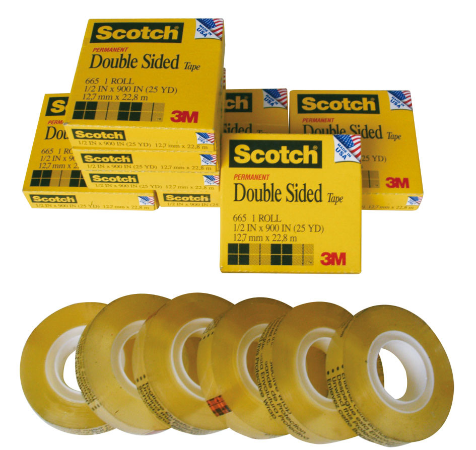 美国3M665双面胶带